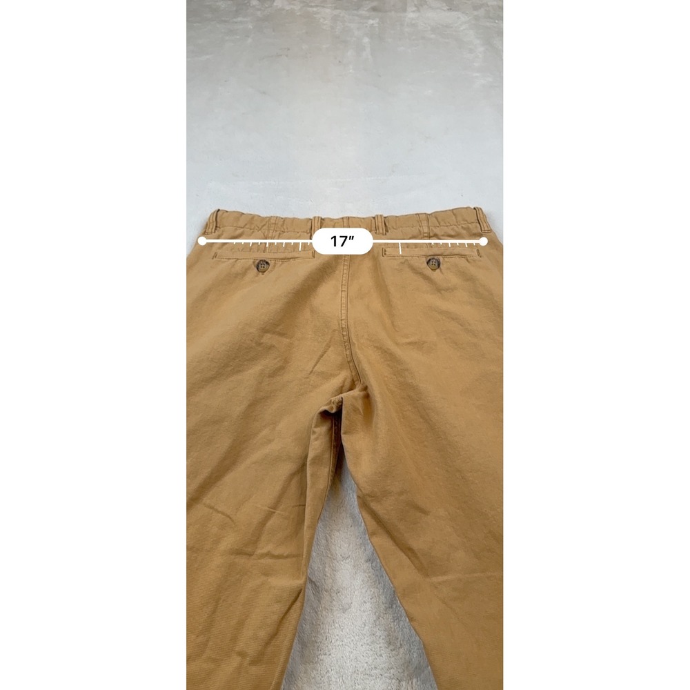 Carbon2Cobalt Mens Tan Canvas Utility Pants Size 34 Casual Workwear - Picture 6 of 7